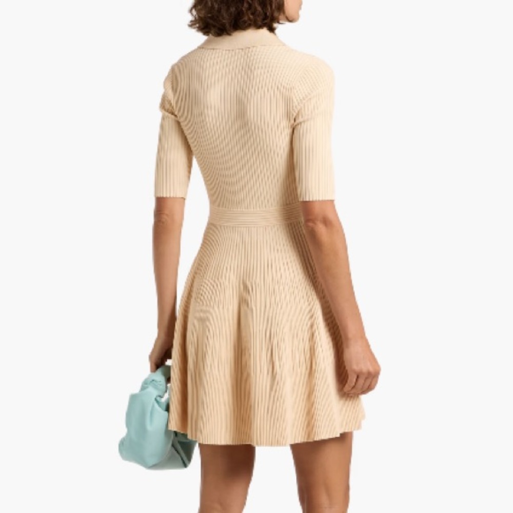 SIMKHAI Collared Mini Dress - Picture 2 of 7